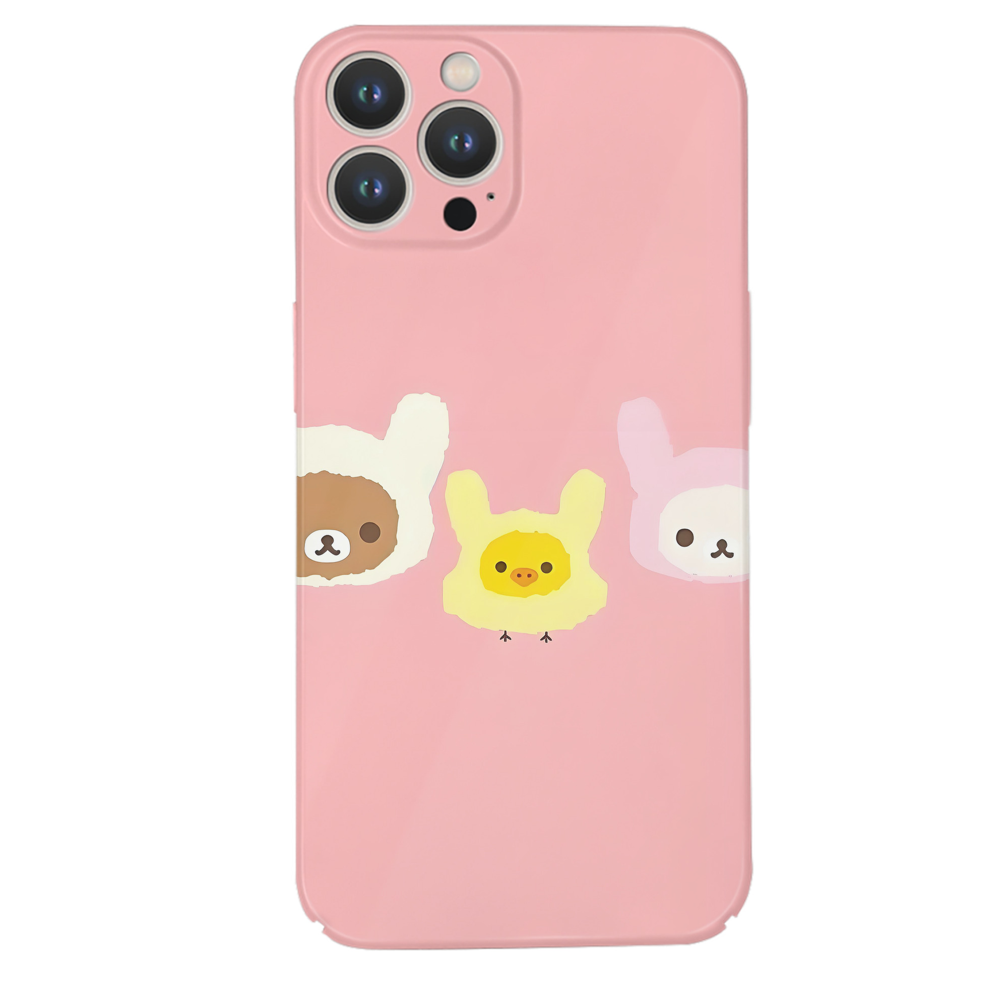 （画像用） リラックマ リラックマ キイロイトリ Rilakkuma Korilakkuma Kiiroitori 【iPhone 14シリーズ対応】ハードケース